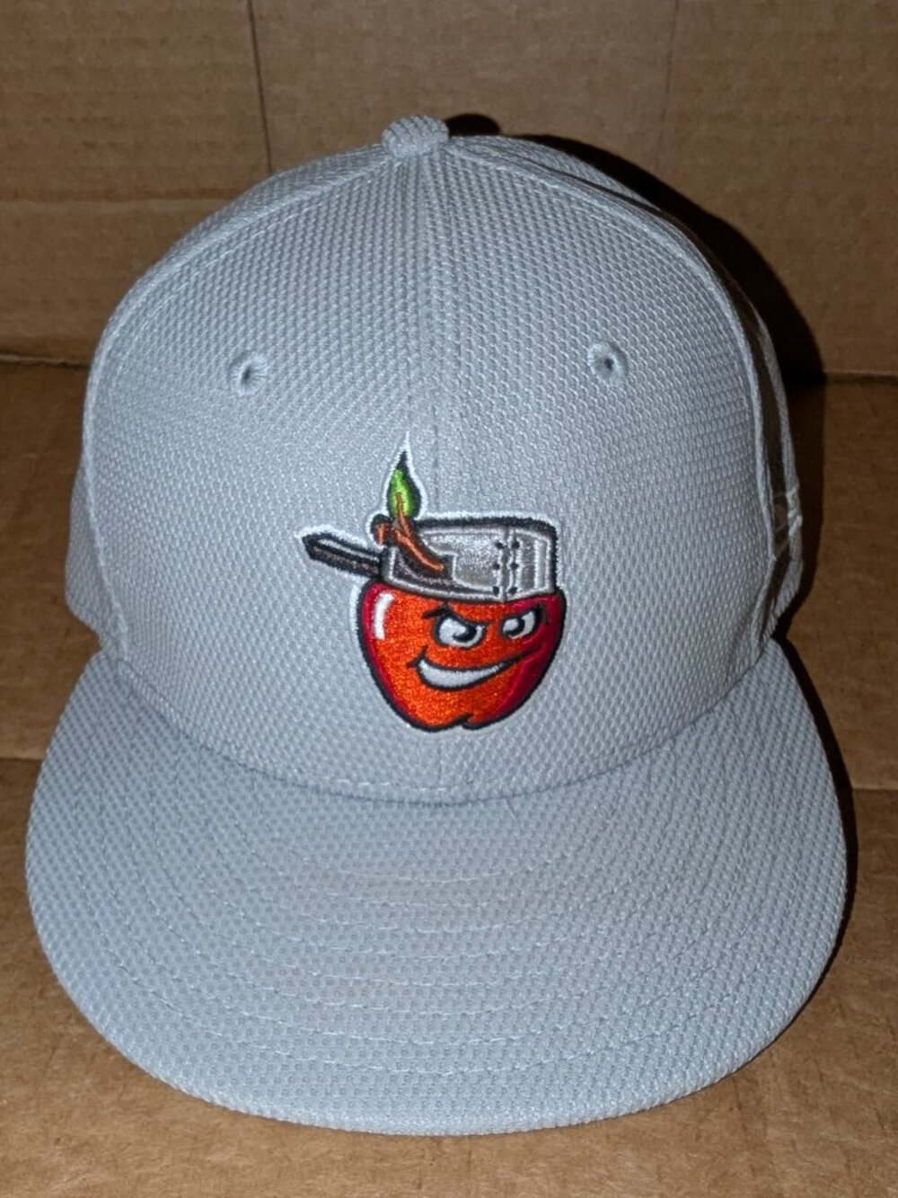 Fort Wayne TinCaps New Era 59FIFTY Hat Cap 7 1/8 Gray Fitted MiLB